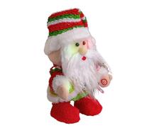 Genérico Electric Santa Claus, Musical Santa Ornament with Light, Christmas Walking Toy Decor For Kids Boys Girls Children Birthday Christmas Holiday Home