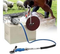 Genérico Electric Sheep Clipper 550W Corded Shearing Machine para Cabra Cabats Cattle Horses, Heavy Duty Motor con Sistema de refrigeración, Herramienta de Cómodo de Granja Profesional