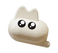 Genérico Electric Toothbrush Cover, Tooth Brushing Clip Protector, Ultra-Slim Dust-Proof Waterproof Casing Strong Adhesive Fit, Toothbrush Head Cover for Holiday Home Vacation 1.97x1.57x1.14inches
