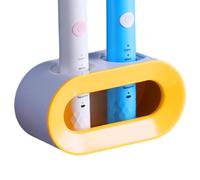 Genérico Electric Toothbrush Holder - Strong Load Bearing Adhesive Toothbrush Holder For Wall, Heavy Duty Traceless Mount, Wall-Mounted Storage | Bathroom Tidy Stand with Drain Holes For Shaver