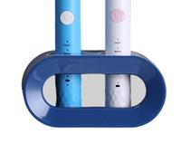 Genérico Electric Toothbrush Holder - Strong Load Bearing Adhesive Toothbrush Holder For Wall, Heavy Duty Traceless Mount, Wall-Mounted Storage | Bathroom Tidy Stand with Drain Holes For Shaver