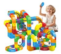 Genérico Electric Train Set, Cube Track Block, 3D comboio com gravidade Defying 3D, blocos mágicos e comboios motorizados, comboios elétricos para crianças Presente para crianças