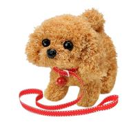 Genérico Electric Walking Dog - Barking Tail Stuffed Animal, Medium Sleep Companion with Soft Plush, Furry Cuddly Toy, Realistic Nap Buddy, Dog Plush for Kids Boys Girls Birthday Christmas Holiday