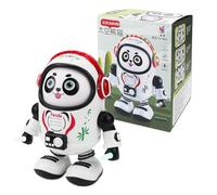 Genérico Electric Walking Toy - 7.3 Inch Musical LED Robot | ABS Space Panda - Dancing Light Up Toy 18.6cm Battery Powered with Music for Kids Party Birthday