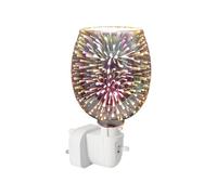 Genérico Electric Wax Burner Light - Flameless Adjustable Brightness | Electric Wax Burner For Bedroom Living Room Dorm Apartment Bathroom Hotel SPA Center Christmas Birthday