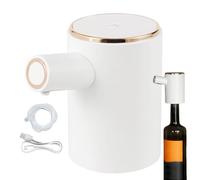 Generico Electric Wine Aerator - ABS 10 cm, Smart Wine Decanter, Adjustable Speed | Rechargeable, Automatic Pourer Dispenser, Touch Free Aeration for Red Wines, Glassware, Bar, Home, Christmas