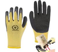 Generico Electrician Gloves - 400 V High Voltage Resistant Gloves | Insulating Glove for Lineworker Electricians | No Slip Protective Glove | 380v Low High Voltage Electric Shock Prevention Glôve