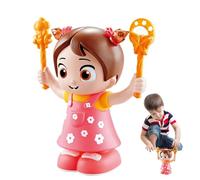 Genérico eléctrico para niña, eléctrico para niña, canto, salto peligroso, música luminosa, eléctrica - Juguetes educativos interactivos y lindos, juguetes de motor para niñas