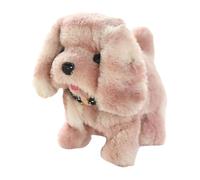 Genérico Electronic Dog, Robot Dog, Realistic Motion Animal Doll, Repeats Sounds and Walks for Kids Boys Girls Indoor Outdoor Pet Toy, 3.94x6.69x5.51 Inches, Plush Material, 1 Piece
