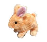 Generico Electronic Pet Plush Bunny Toy - 18 x 17 x 8 cm Long Serving Pet Walking Bunny Doll, Exquisitely Crafted Realistic Stuffed Animal Walking Rabbit Toy For Girls, Boys, Family Friends