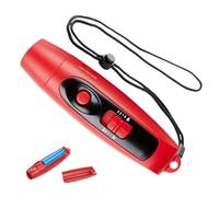 Genérico Electronic Whistle - 125dB High Volume SOS LED Light | 1200mAh Rechargeable 3 Tone Sound | Handheld Whistle - Referee Sports Outdoor Survival