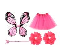 Genérico Elegant Butterfly Costumes - Cosplay Goose Outfit, Goose Clothes with Bright Decorative Wings, Garden Decoration, Yard Apparel, Lawn Outfit for Patio Courtyard Balcony Home Office Apartment
