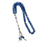 Genérico Elegante pulsera de cuentas de oración, 33 cuentas de cilíndricas para práctica religiosa, cómoda joyería de muñeca, regalo, pulsera Tasbih hecha a mano