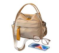 Genérico Elegante Schultertasche Damen & Mädchen - Große Umhängetasche Aus Nylon Mit Verstellbarem Gurt | Robuste Messenger Bag Für Schule, Uni & Arbeit | Stylische Bag Für Reise & Fitness