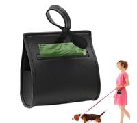 Genérico Elegante Soporte para Bolsas De Excrementos De Perros: De Almacenamiento Compacta, Correa De Gancho Segura, Diseño Resistente A La Intemperie | Portarrollos De Recambio Universal para PE