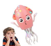Genérico Elektrischer Tanzender Kraken Spielzeug | Automatische Hindernisvermeidung Krake | USB Wiederaufladbares Elektroroboter Mit LED Lichtern Und Musik Für Zuhause Indoor