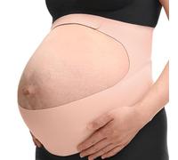 Genérico Elevara Belly Band - Eliminating Back & Pelvic Pain, Pregnancy-Safe Materials,No Rolling or Sliding,Stays in Place All Day (Skin tone,XL)