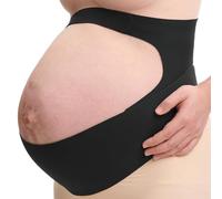Genérico Elevara Belly Band - Eliminating Back & Pelvic Pain, Pregnancy-Safe Materials,No Rolling or Sliding,Stays in Place All Day (Black,XL)