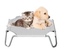 Genérico Elevated Dog Bed | Cooling Hammock Bed for Dogs | Pet Hammock Bed, Comfortable Dog Cooler Bed, Portable Dog Bed, Metal, Frame Dog Hammock, Elevated Sleeping Bed for Pets