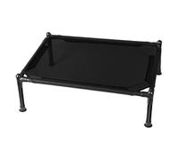 Genérico Elevated Outdoor Dog Bed, Raised Pet Cot with Washable Breathable Mesh, 19.29x19.29x7.48 Inches Portable & Lightweight, Puppy Beds for Small Dogs or Cats, Indoors, and Outside Use
