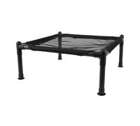 Genérico Elevated Outdoor Dog Bed, Raised Pet Cot with Washable Breathable Mesh, 19.29x19.29x7.48 Inches Portable & Lightweight, Puppy Beds for Small Dogs or Cats, Indoors, and Outside Use
