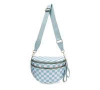 Genérico Elysir Crossbody Bag for Women, Double Pockets with Large Capacity, Adjustable Shoulder Strap, Waterproof (U)