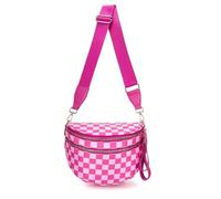 Genérico Elysir Crossbody Bag for Women, Double Pockets with Large Capacity, Adjustable Shoulder Strap, Waterproof (E)