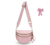 Genérico Elysir Crossbody Bag for Women, Double Pockets with Large Capacity, Checkered Bum Bag Crossbody, for Travel and Everyday (22)