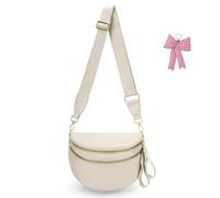 Genérico Elysir Crossbody Bag for Women, Double Pockets with Large Capacity, Checkered Bum Bag Crossbody, for Travel and Everyday (25)