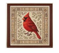 Genérico Embroidery Kit For Beginners - Hummingbird Needlework Kit With Floral Pattern, Bird Themed Stitching Set Providing Creative Hand Craft Learning | Complete Craft Pack Enhancing Skill Building
