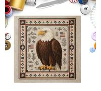 Genérico Embroidery Kit - Hummingbird Stitching Kit With Floral Pattern, Embroidery Crafting Set | For Beginners Adults Hobby Crafting Holiday Home Family, Fun Embroidry Sets Projects 25x25cm