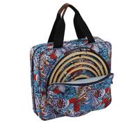 Genérico Embroidery Project Bag, Square Portable Craft Carry Case with Handles, Adorable Compact Embroidery Accessories Cases, Lightweight Storage Organizer for Supplies and Tools