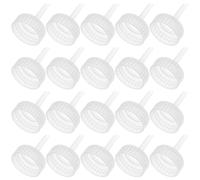 Genérico Embudo Pequeño de Plástico 20 Piezas para Líquidos y Bolsas de Agua Caliente, Multiusos Boca Ancha, Mini Embudos para Llenado Rápido Fugas en Cocina y Hogar