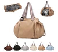 Genérico Emma And Kate Everyday Bag, Emma Kate Everyday Bag, Multifunctional Travel Organizer Bags, Boasts Great Storage Capacity (Beige)