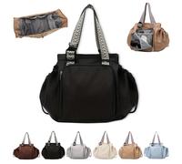 Genérico Emma And Kate Everyday Bag, Emma Kate Everyday Bag, Multifunctional Travel Organizer Bags, Boasts Great Storage Capacity (Black)