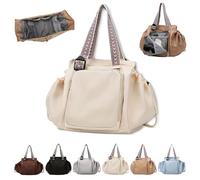 Genérico Emma And Kate Everyday Bag, Emma Kate Everyday Bag, Multifunctional Travel Organizer Bags, Boasts Great Storage Capacity (White)