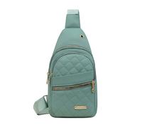 Genérico Emmafy crossbody bags for women, quilted sling bag, Women Quilted Chest Crossbody Trendy Travel Bag for Hiking Cycling (C#2)