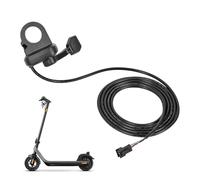 Genérico Empuñadura Del Acelerador Eléctrico: Acelerador Manual Con Controlador Ergonómico De 3 Pines | Empuñadura De Universal Para Scooter Con Freno Para Motocicleta E-Bike ATV Go-Kart Motocross |
