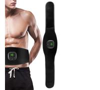 Genérico EMS AB Exercise Belt - 19 Level Adjustable Toning Band, Smart Abdominal Muscle Stimulator Belt for Fat Burning & Shaping, EMS Fitness Device for Home, Gym, Office, Arms, Legs & Core Training