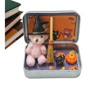 Genérico En Boîte - Peluche Sorcière Artisanale Fait Main | Jouet Doux Doudou Mignon Pour Canapé, Bureau, Étagère | Cadeau Anniversaire, Noël, Saint-Valentin, Fête Et Collection Pour Et Adultes