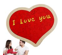 Genérico en Forma de corazón, Bloques de construcción de Corazones,Te Amo de Ladrillos en Forma de corazón | Familia DIY cumpleaños Día de San Valentín en de 3D Mini Bloques de construcción para