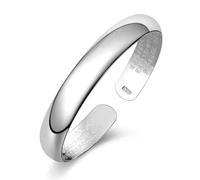 Genérico En Varios Conectado Azul Pulsera Clásica Pulsera Pulsera Suitable As A Birthday For Your Petite Negro Perla Plata Perlado Anillos, talla única, Metal, No es una piedra preciosa