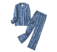 Genérico Encaje Body Trajes Mujer Ropa Superior con Botones de Algodón Cepillado, Pantalones S XL, Ropa de Noche, Ropa Relajante, Cómodo y Cálido para Invierno Body Buceando, rosa fuerte, XL