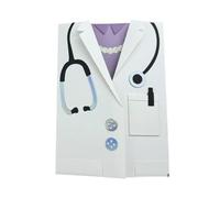 Genérico Encouraging Cards - Encouragement Cards With Envelope, Postcard Tie Or Pearl Style Greeting Note For Veterinarian Birthday Coworkers Teen Doctor Teacher Work