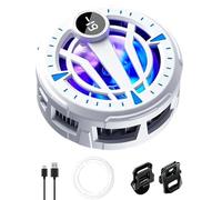 Genérico Enfriador Para Teléfono | USB Recargable Magnético Silencioso,Almohadilla Refrigerante De Teléfono Con Clip | Para Streaming En, Jugar, Escuchar Música, Estudiantes, Adolescentes Y