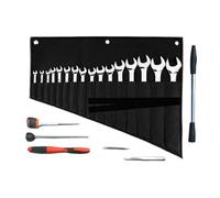 Genérico Enrollable para Herramientas - Porta Llaves 62x46 Cm, Bolsillo Compartimento | Robusto Organizador De Sujeción Elástico, Transportador De Coches, Instalador De ATV, Servicio De Garaje, A