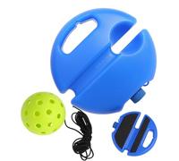 Genérico Entrenador De : Pelota De Rebote De Autoestudio con Zócalo, Herramienta De Práctica para Un Solo Jugador, Pelota De Entrenamiento Portátil De 40 Hoyos | Ejercitador De Interior Y Exterior Pa