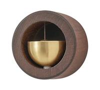 Genérico Entry Door Chime, Door Opening Bell, Rustic Wooden Bell, Easy Installation with Magnetic Or Adhesive Mount for Cafe Shop Room Studio Home Apartment, 1,97 pulgadas 53 g 1 pieza