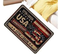 Genérico Entry Rug Mat - Anti Slip Floor Carpet 80x50cm Diatom Mud Design, Durable Indoor Mat | Home Entrance Protector, Living Room Kitchen Bedroom Garage Basement Office Space Utility Use