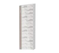 Genérico Entryway Wall - Suspended Storage Grid for Household Tidiness | Transparent Vinyl Plus Reinforced Eyelets & Frame for Sandals, Slippers, Trainers and Loafer Sorting